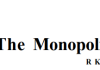 The Great Escape: Concentration Good, Monopoly Justiciable
