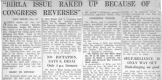 “Birla Issue Raked Up Because of Congress Reverses”