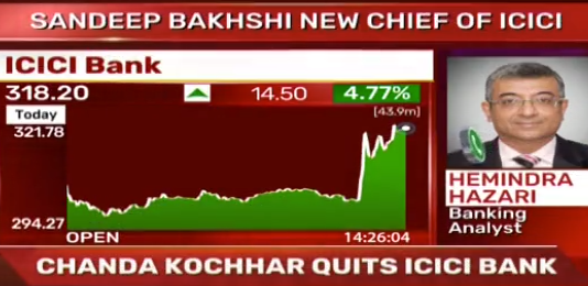 Sandeep Bakshi Appointed as COO ICICI Bank