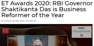 What Happens to the RBI’s Exalted Status When Its Governors Leap to Receive Corporate Awards?