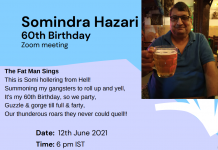 Somi Hazari’s 60th Birthday