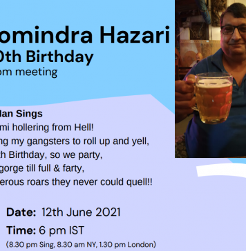 Somi Hazari’s 60th Birthday