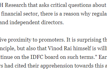 Corporate governance at India Inc: Understanding the decadal shift