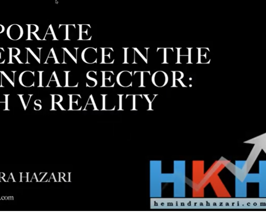 Corporate Governance in India’s Financial Sector