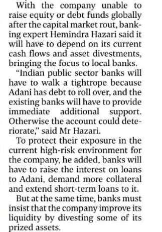 Adani Too Entwined in India’s Political Economy to Fail: Experts