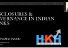 Disclosures and Governance in Indian Banks