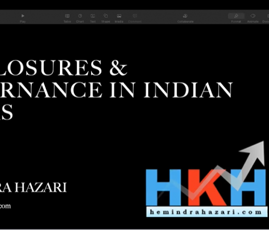 Disclosures and Governance in Indian Banks