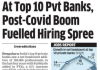 At top private banks, post-Covid boom fuels hiring spree