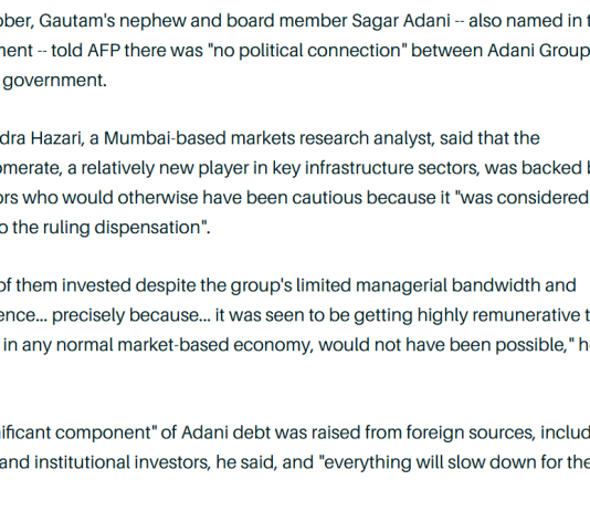 Indian Billionaire Adani Down Again, But Not Out
