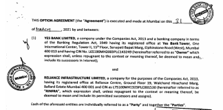 Is Yes Bank Providing Custodial Services to RInfra for Its Valuable Property?