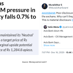 Not a Private Matter: Did Axis Bank Share Price Sensitive Information to a Select Audience?
