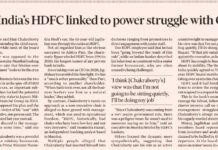 Chair’s Exit from India’s HDFC Linked to Power Struggle with CEO says Insiders
