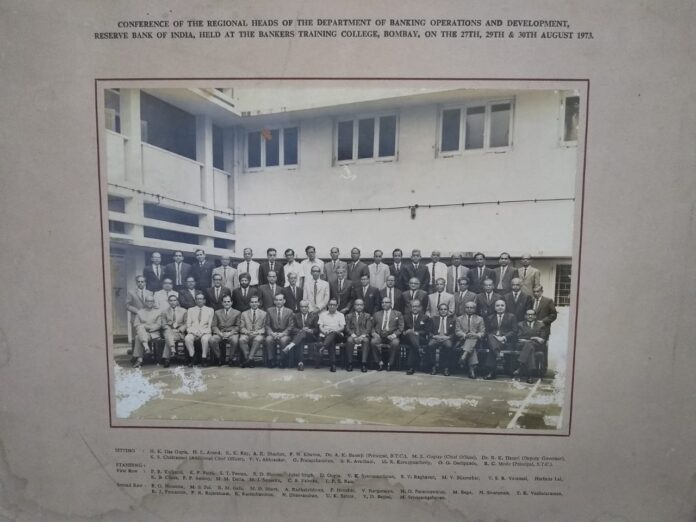 Conference of Regional Heads, DBOD at BTC, Bombay, August 27-30 1973